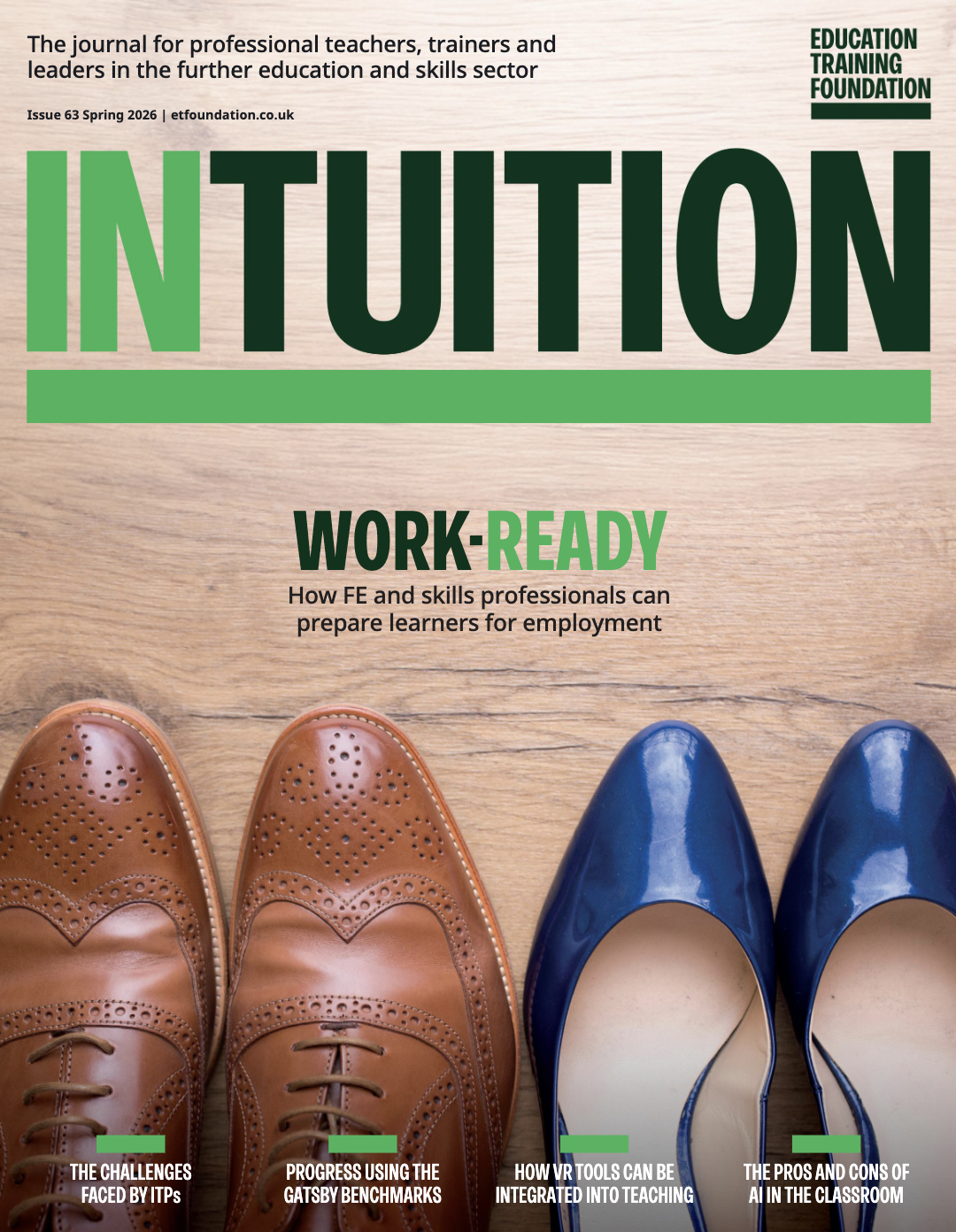 Intuition cover for edition 63